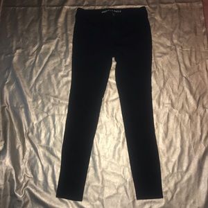 American Eagle Black Jegging X-Long